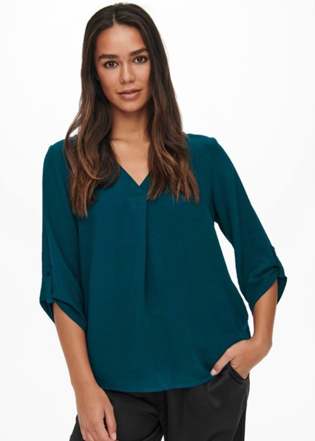 JDY - DIVYA 3/4 TOP - REFLECTING POND