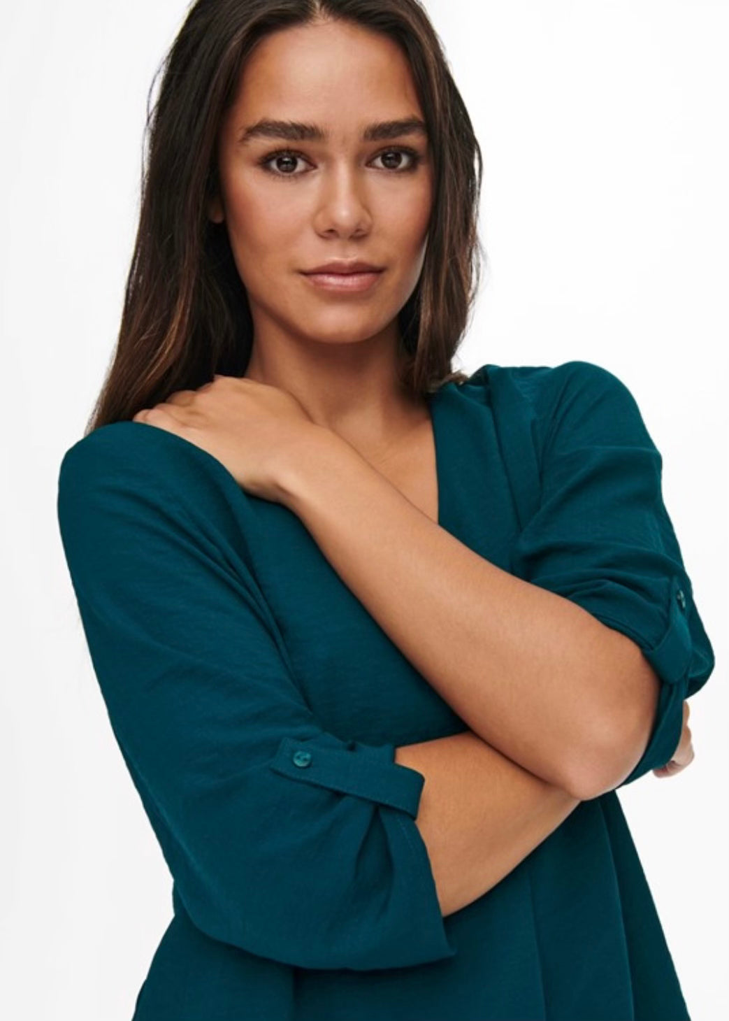 JDY - DIVYA 3/4 TOP - REFLECTING POND