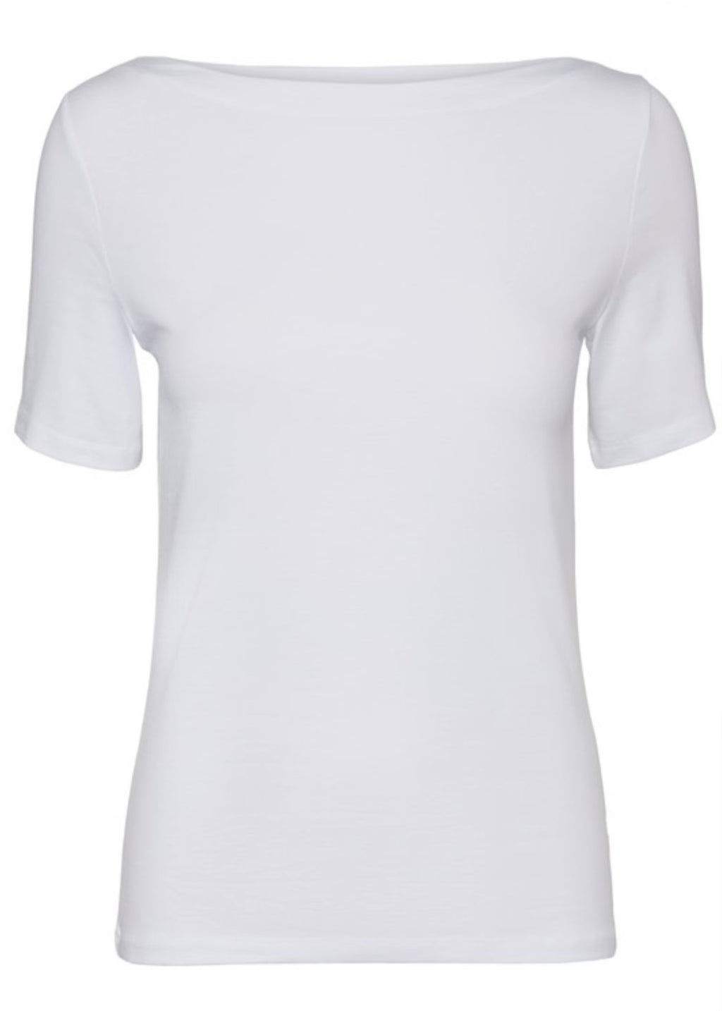 VERO MODA - PANDA MODAL TOP - BRIGHT WHITE