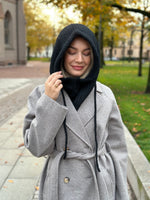 Ladda upp bild till gallerivisning, PIECES - NAMBI BALACLAVA - BLACK
