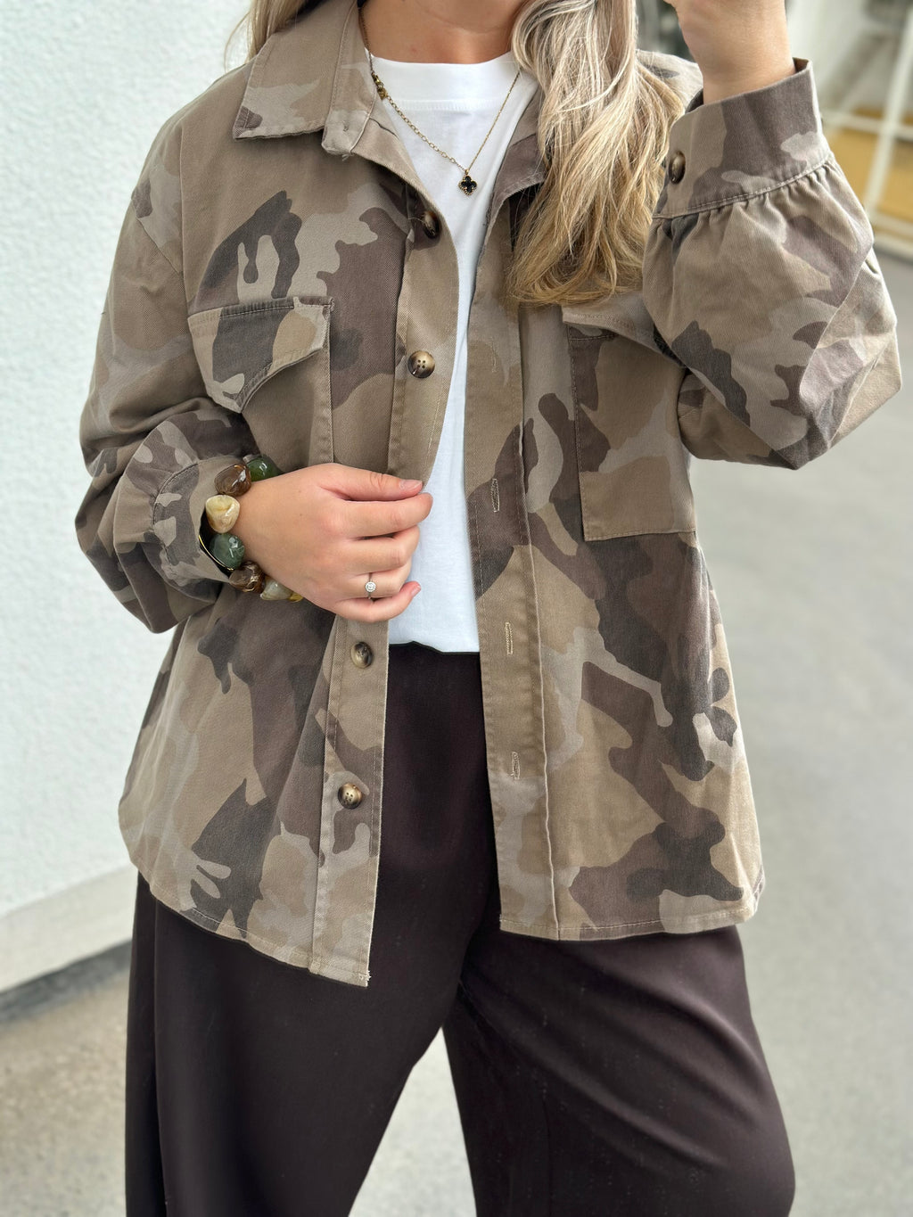 MARTA - MOONSTONE JACKET 68831 - BEIGE CAMO
