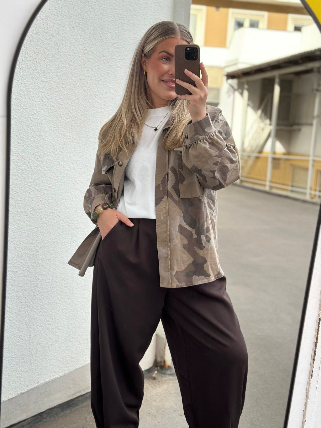 MARTA - MOONSTONE JACKET 68831 - BEIGE CAMO