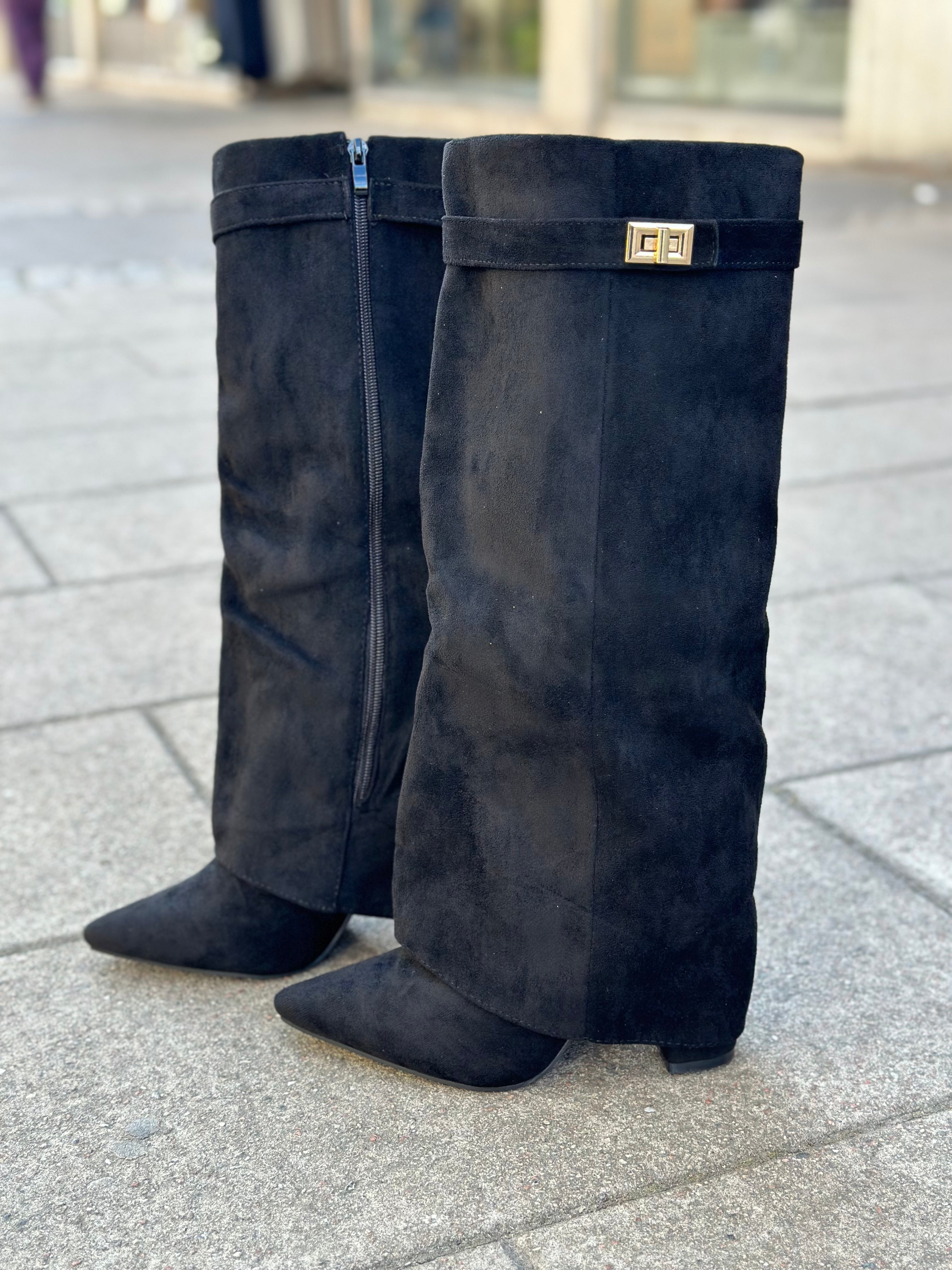 MARTA - 9501A BOOTS - BLACK