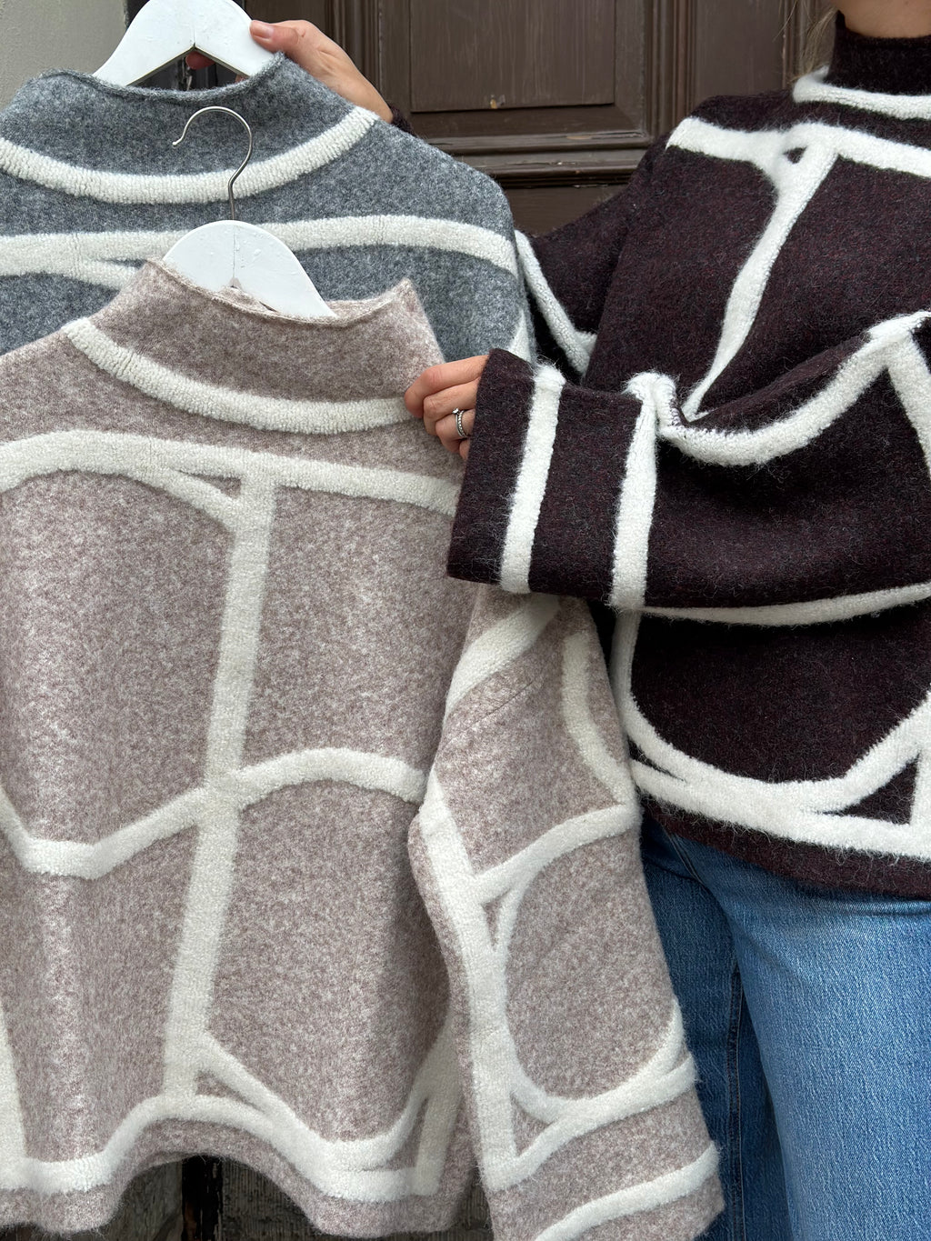 SOAKED - SOREA MONO PULLOVER 30408778 - GREY MELANGE
