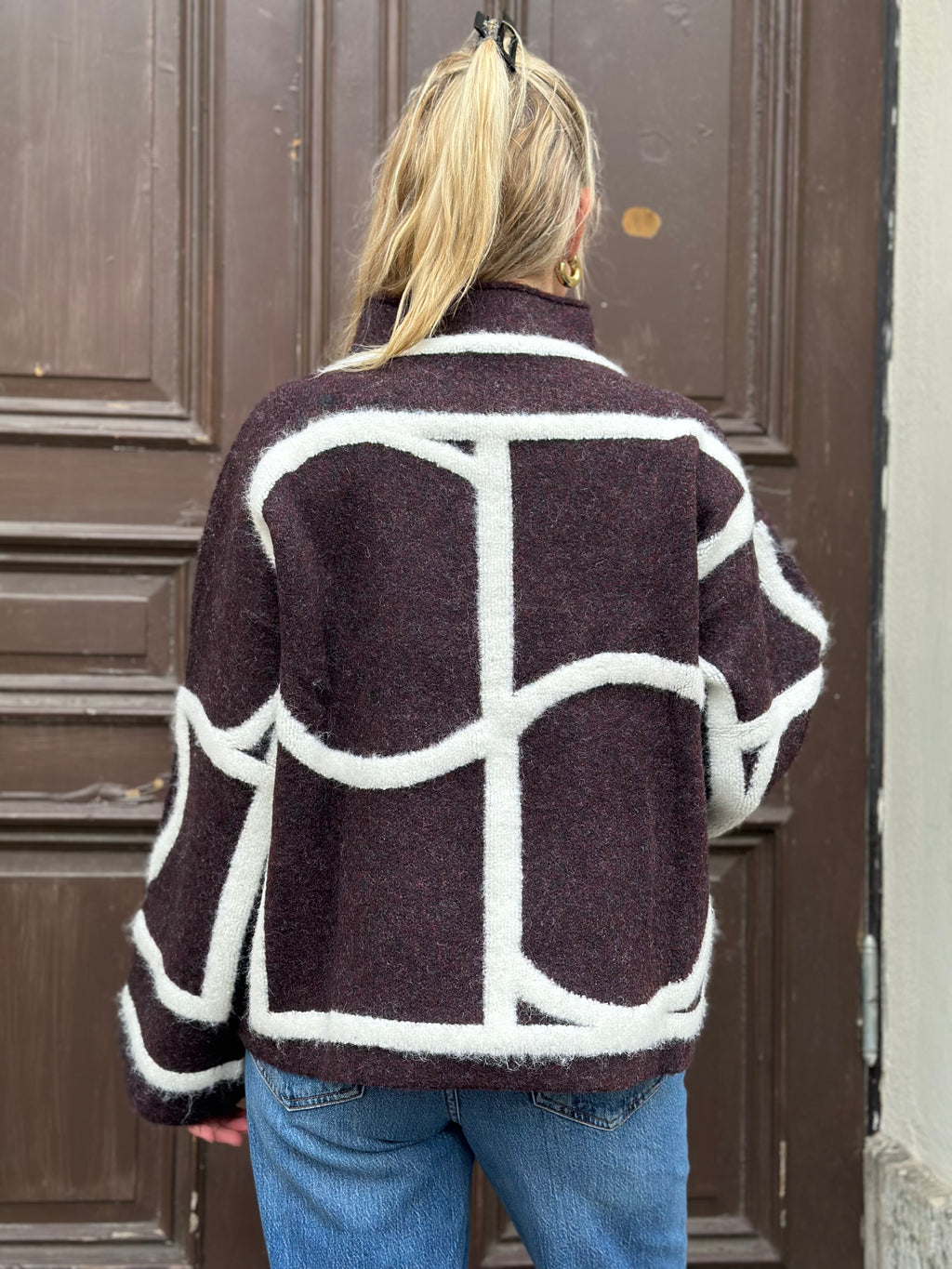 SOAKED - SOREA MONO PULLOVER 30408778 - WINETASTING