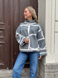 SOAKED - SOREA MONO PULLOVER 30408778 - GREY MELANGE