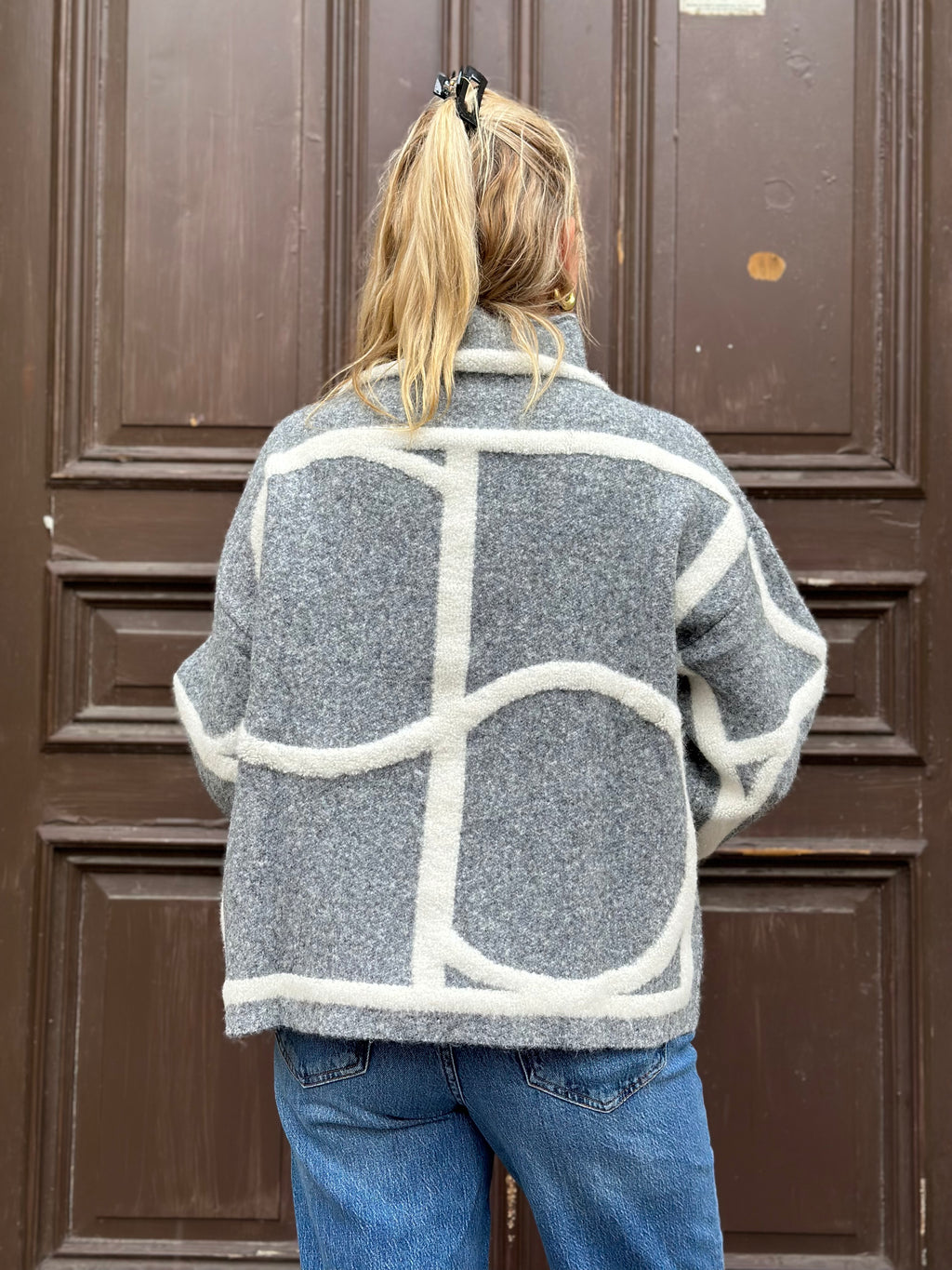 SOAKED - SOREA MONO PULLOVER 30408778 - GREY MELANGE