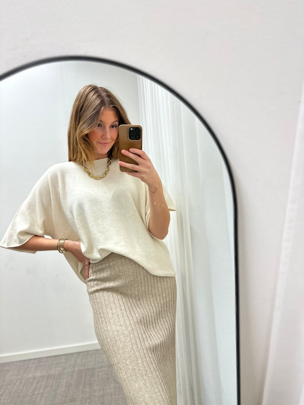 MARTA - STICKAD TRÖJA 5003 - PANNA