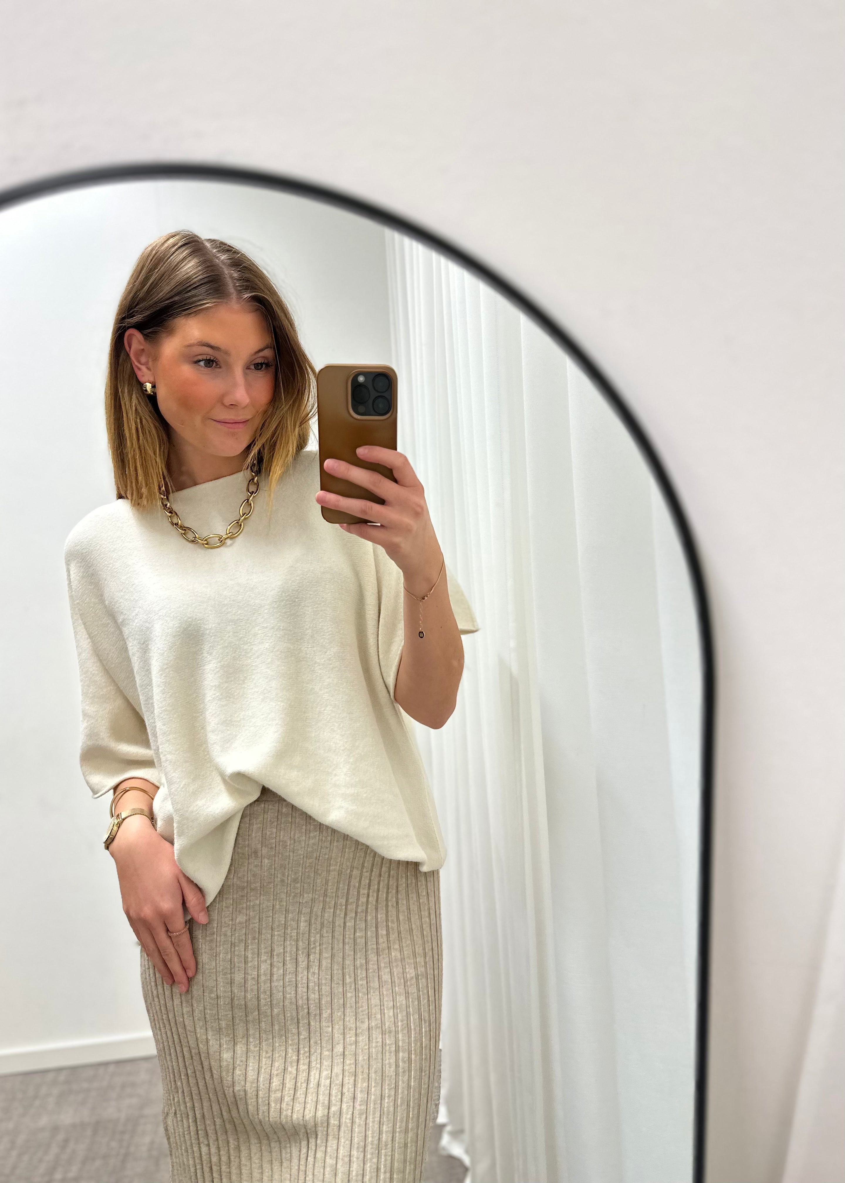 MARTA - STICKAD TRÖJA 5003 - PANNA