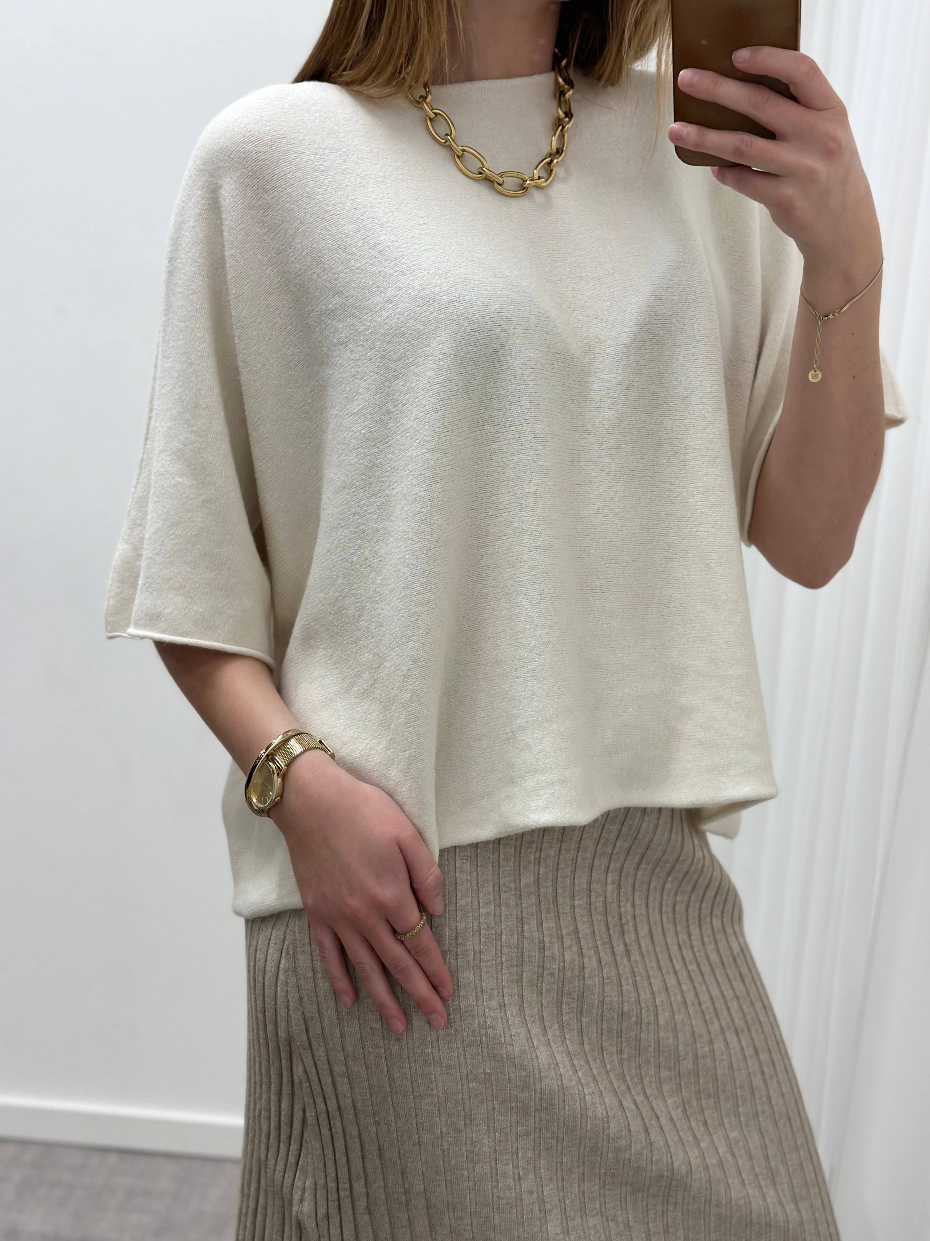 MARTA - STICKAD TRÖJA 5003 - PANNA