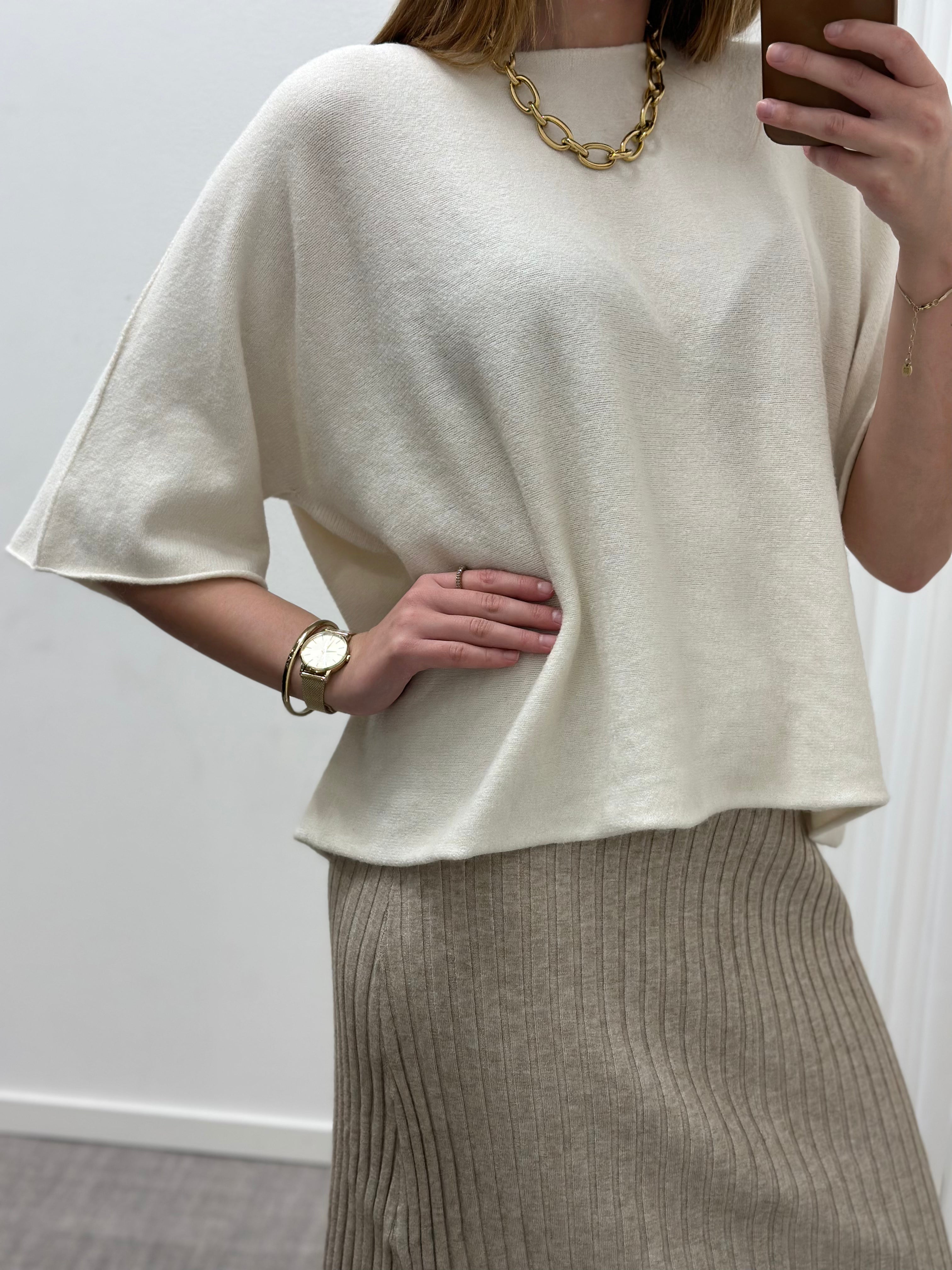 MARTA - STICKAD TRÖJA 5003 - PANNA