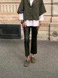 SOAKED - KAYLEE PU KICKFLARE PANTS - ROSIN