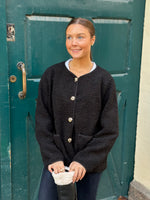 Ladda upp bild till gallerivisning, GEMINI - TEDDY JACKET - SVART
