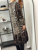 Ladda upp bild till gallerivisning, GEMINI - LEOPARD KLÄNNING
