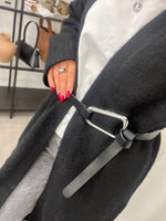 Ladda upp bild till gallerivisning, VEROMODA - HILLIS LS LONG OPEN CARDIGAN - BLACK
