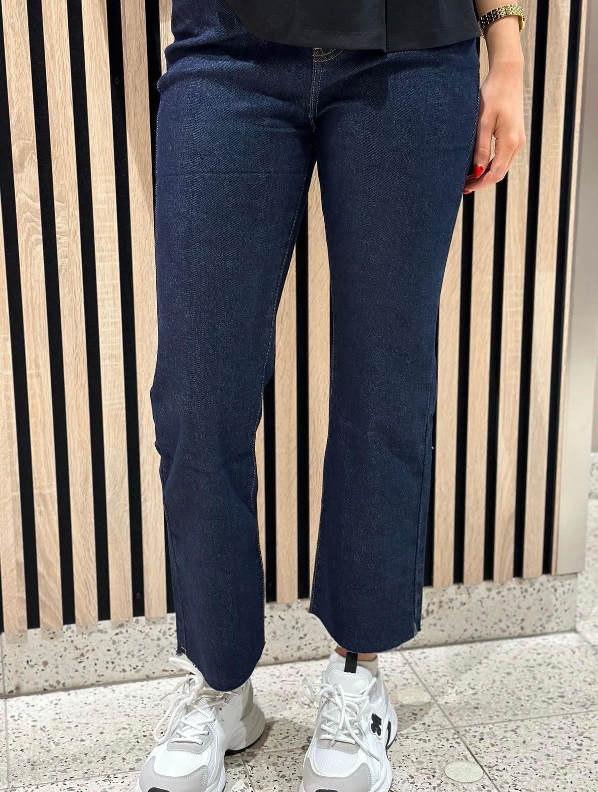 COSY HOUSE - FLARED Y6306T# - DARK BLUE DENIM