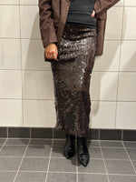 Ladda upp bild till gallerivisning, JDY - CATHY SEQUINS LONG SKIRT - FUDGE
