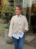 JDY - EIRA L/S ONECK CARDIGAN KNIT - BIRCH