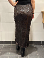 Ladda upp bild till gallerivisning, JDY - CATHY SEQUINS LONG SKIRT - FUDGE
