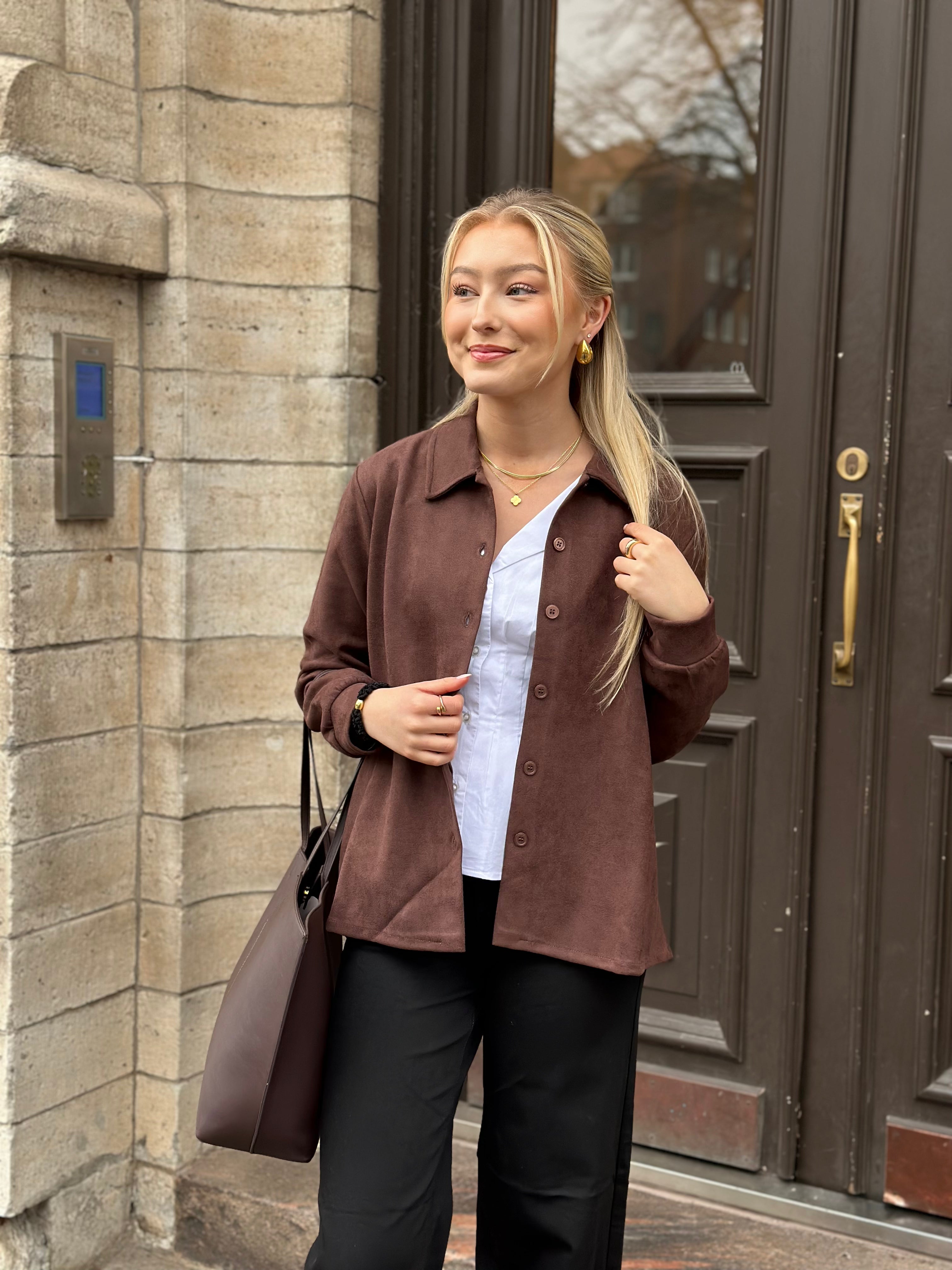 PIECES - OBINA LS SHIRT - DELICIOSO