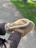 PIECES - ARLO MITTENS - TOFFEE