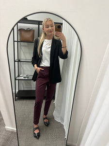 ONLY - POPTRASH LIFE EASY COL PANT - PORT RAYALE