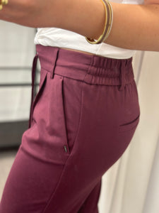 ONLY - POPTRASH LIFE EASY COL PANT - PORT RAYALE