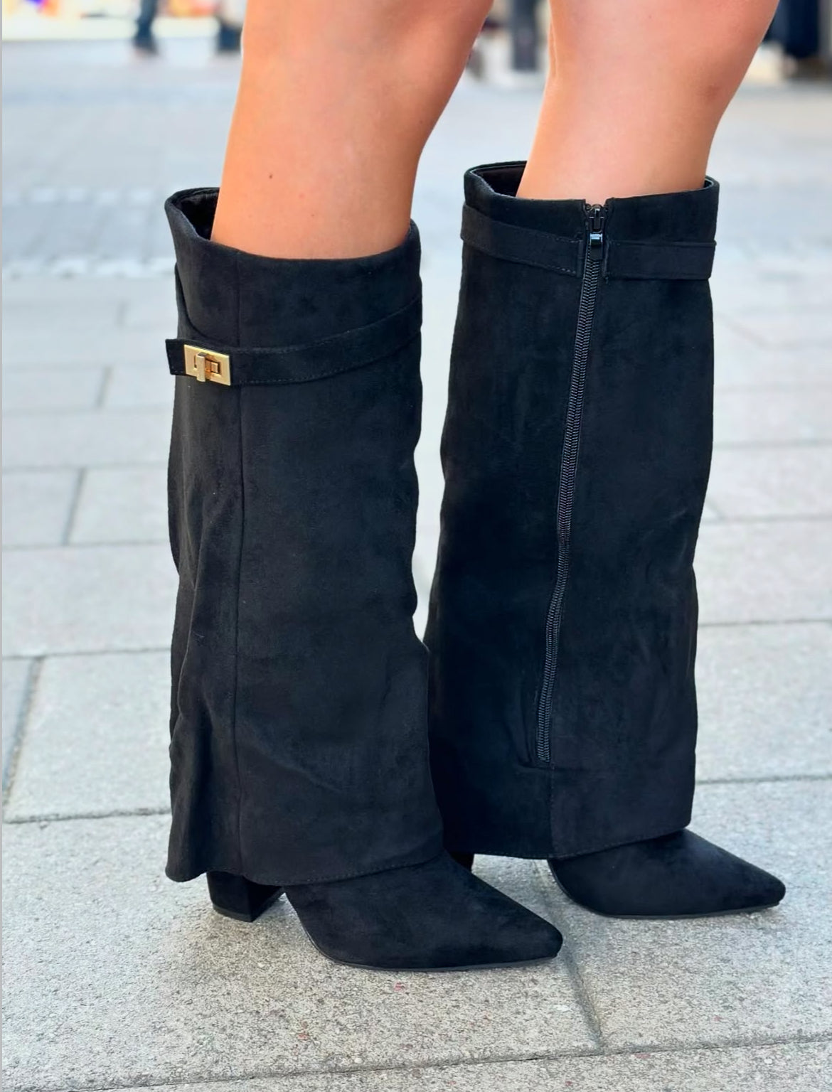 MARTA - 9501A BOOTS - BLACK