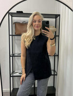 Ladda upp bild till gallerivisning, SOAKED - SARINA WAISTCOAT - 194008 BLACK
