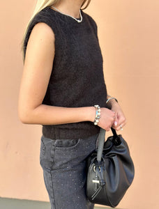 SOAKED - AMARIS VEST - 194008 BLACK