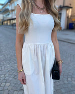 Ladda upp bild till gallerivisning, SOAKED - SIMONE PHOEBE DRESS - WHISPER WHITE
