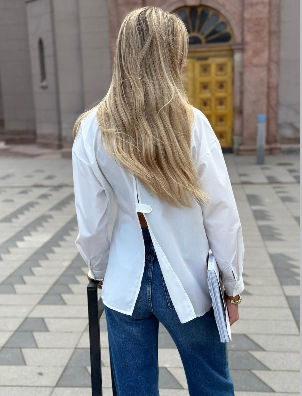 ONLY - LIBBA LS SHIRT - BRIGHT WHITE