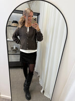 Ladda upp bild till gallerivisning, JDY - LUMI LIFE L/S BUTTON CARDIGAN - BRACKEN/MELANGE
