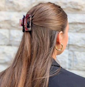 STELLA DETAILS - SMALL CORE CLIP 6-7 CM - BURGUNDY