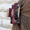 STELLA DETAILS - SMALL CORE CLIP 6-7 CM - BURGUNDY