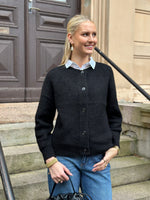Ladda upp bild till gallerivisning, SELECTED FEMME - LULU SHORT CARDIGAN - BLACK
