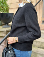 Ladda upp bild till gallerivisning, SELECTED FEMME - LULU SHORT CARDIGAN - BLACK
