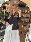 VEROMODA - MELANEY QUEENY LS SHIRT - CHOCOLATE TORTE