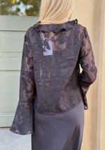 Ladda upp bild till gallerivisning, PIECES - MUMO LS TOP - BLACK
