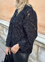 Ladda upp bild till gallerivisning, ONLY - KORSA LS JAQUARD SHIRT - BLACK
