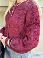 Ladda upp bild till gallerivisning, JDY - EIRA LIFE L/S O-NECK CARDIGAN - CABERNET
