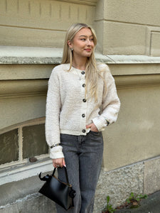 JDY - EIRA LIFE L/S O-NECK CARDIGAN - BIRCH