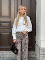 Ladda upp bild till gallerivisning, VEROMODA - FRIBA LS BUBBLEHEM TOP - SNOW WHITE

