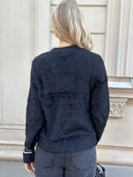 Ladda upp bild till gallerivisning, JDY - JAYLA L/S O-NECK CARDIGAN - BLACK
