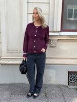 Ladda upp bild till gallerivisning, JDY - JAYLA L/S O-NECK CARDIGAN - ECRU
