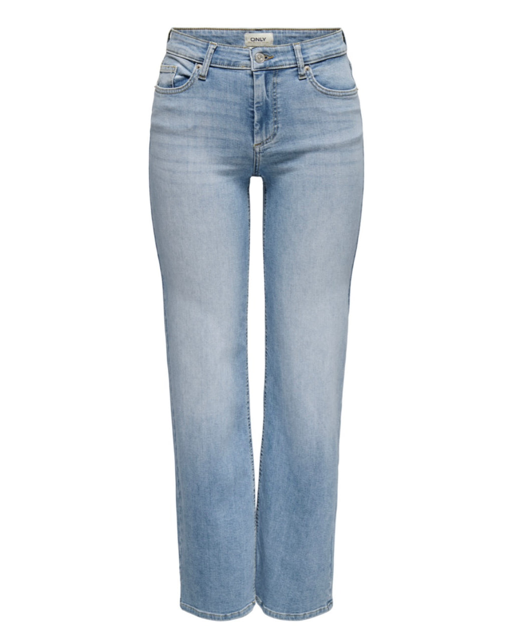 ONLY - BLUSH MID STRAIGHT - LIGHT BLUE DENIM