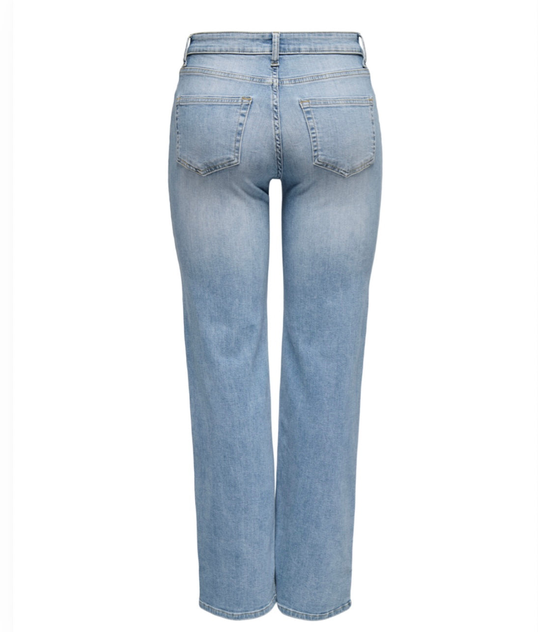 ONLY - BLUSH MID STRAIGHT - LIGHT BLUE DENIM