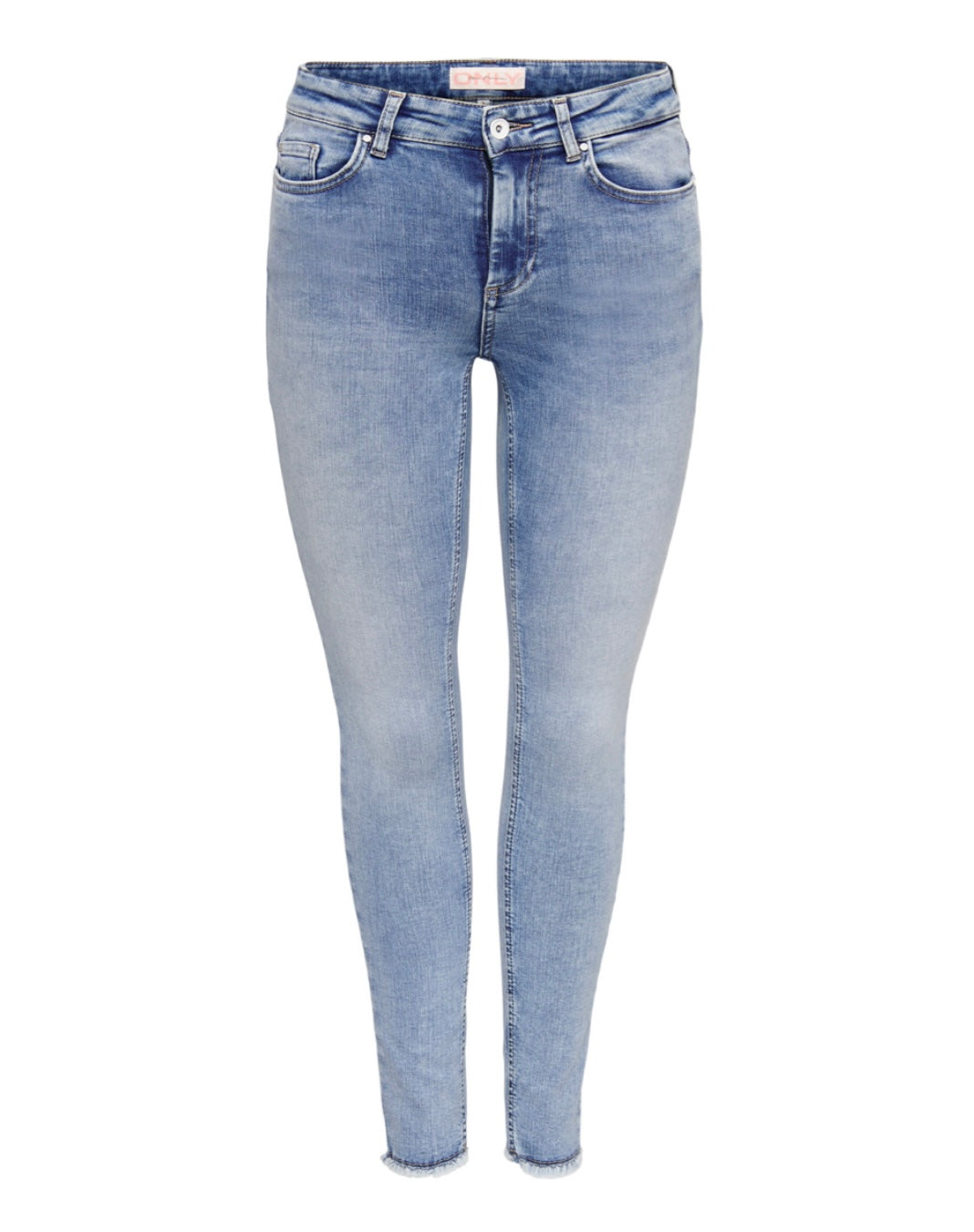 ONLY - BLUSH MID SK AK RW DNM - MEDIUM BLUE DENIM