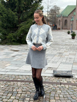 Ladda upp bild till gallerivisning, VEROMODA - DAE LS O-NECK CARDIGAN - LIGHT GREY MELANGE/BIRCH
