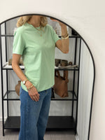 Ladda upp bild till gallerivisning, PIECES - RIA SOLID TEE - SPRUCESTONE
